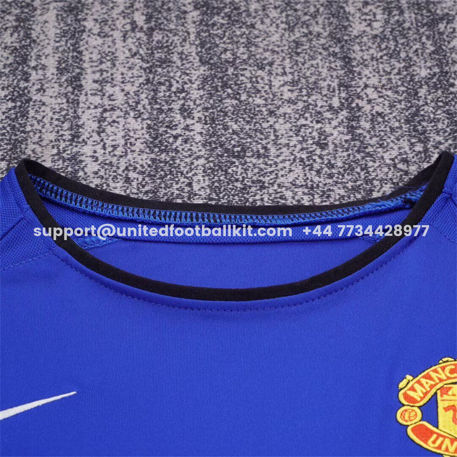 Unitedfootballkit.com | Retro Manchester United 2002-03 Third Kids Kit -Customize Name, Number and Patch | Worldwide Shipping