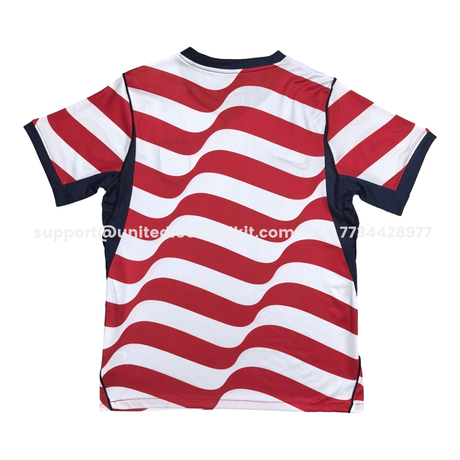 Unitedfootballkit.com | 【Stripes on Both Sides】United States USA 2026 Home Jersey - Fans Version -Customize Name, Number and Patch | Worldwide Shipping