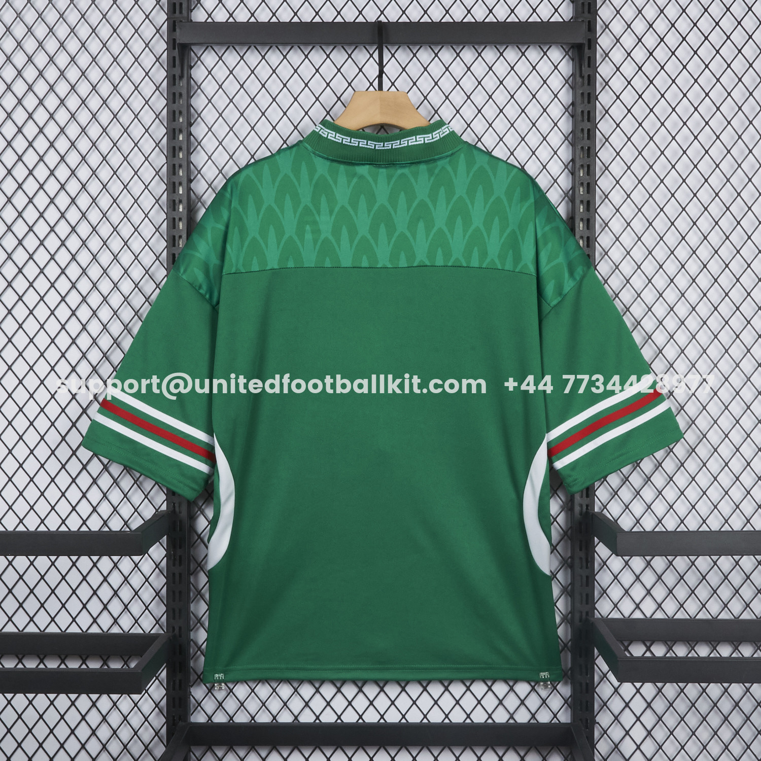 Unitedfootballkit.com | Mexico 2026 Retro Style Green Jersey - Fans Version -Customize Name, Number and Patch | Worldwide Shipping