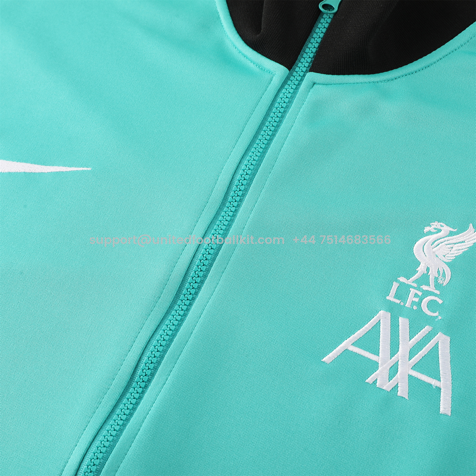 Unitedfootballkit.com | Liver.pool 24-25 Jacket Training Tracksuit - Green -Customize Name, Number and Patch | Worldwide Shipping