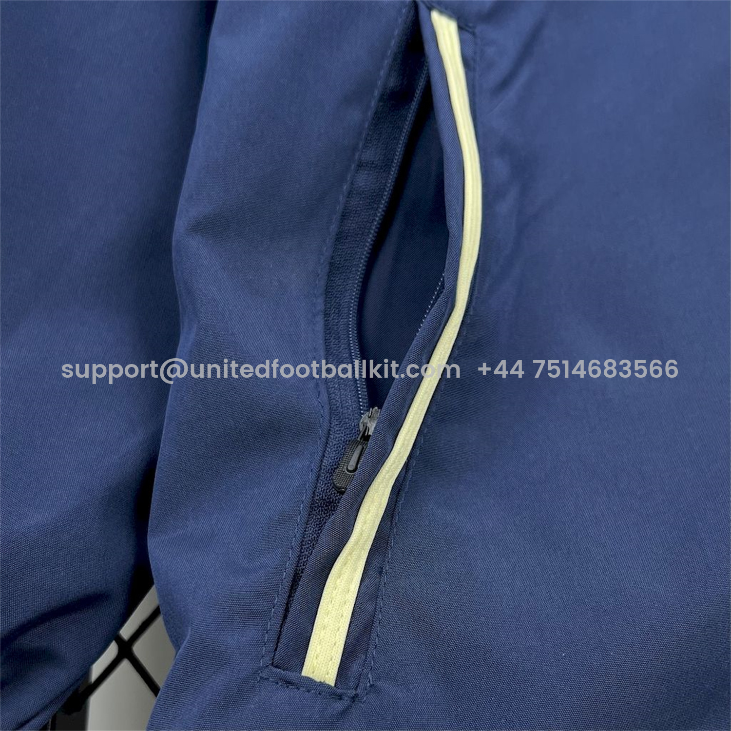 Unitedfootballkit.com | Retro C.H.E.L.S.E.A 2012-13 Player Windbreaker - Blue -Customize Name, Number and Patch | Worldwide Shipping