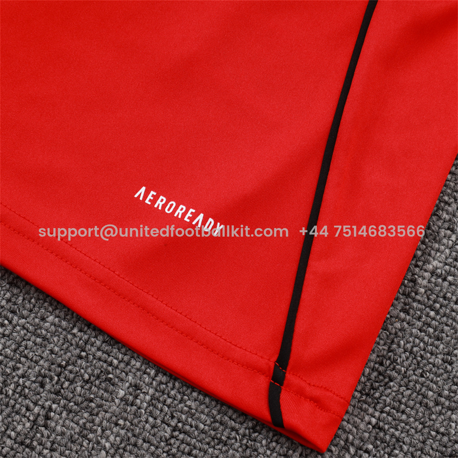Unitedfootballkit.com | Liver.pool 25-26 Vest Training Set - Red Vest & Black Shorts -Customize Name, Number and Patch | Worldwide Shipping