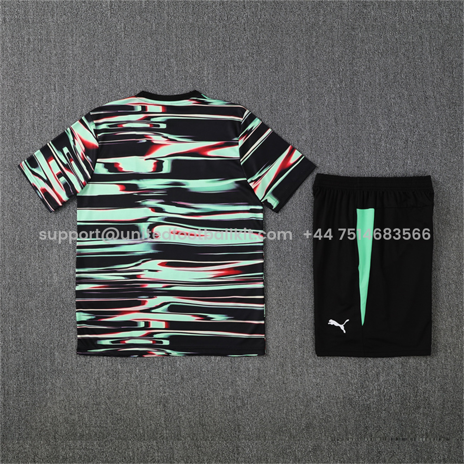 Unitedfootballkit.com | Portugal 25-26 Short-Sleeve Training Set - Camouflage top & Black Shorts -Customize Name, Number and Patch | Worldwide Shipping