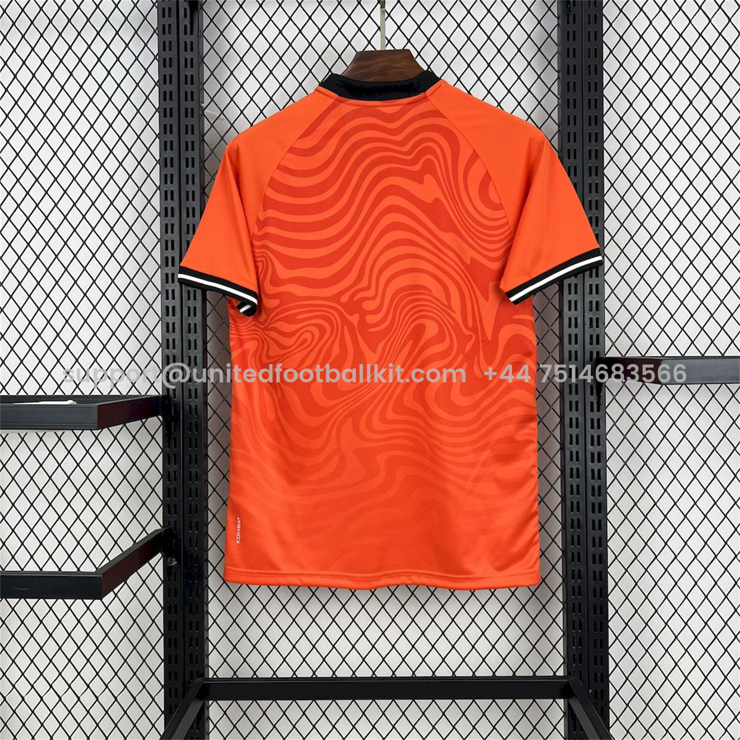 Unitedfootballkit.com | Vasco da Gama 25-26 Orange Goalkeeper Jersey - Fans Version -Customize Name, Number and Patch | Worldwide Shipping