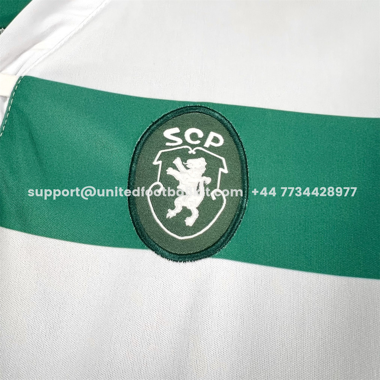 Unitedfootballkit.com | Retro Sporting CP 2018-19 Home Jersey -Customize Name, Number and Patch | Worldwide Shipping