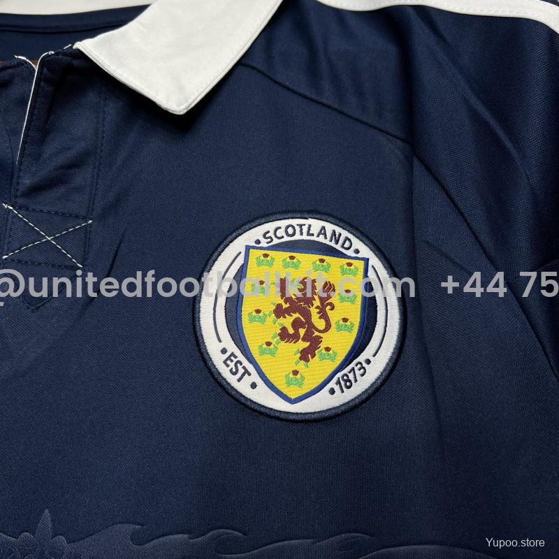 Unitedfootballkit.com | Retro S-c-o.t l.a-n.d 2012 Home Jersey -Customize Name, Number and Patch | Worldwide Shipping
