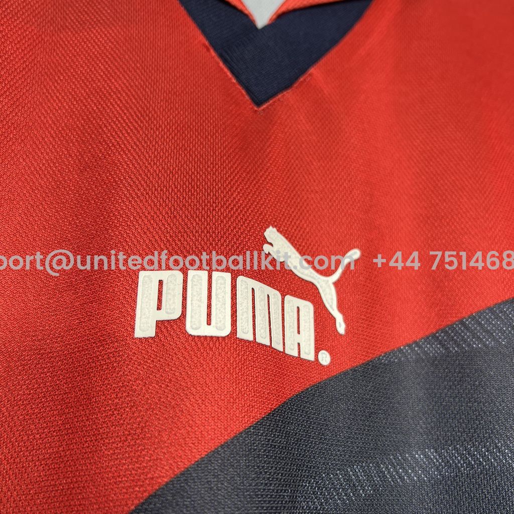 Unitedfootballkit.com | Retro Atletico Madrid 1996-97 Away Jersey -Customize Name, Number and Patch | Worldwide Shipping