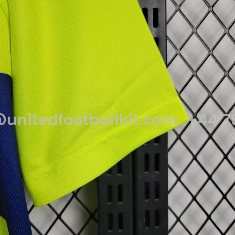 Unitedfootballkit.com | Retro Mexico 1998 World Cup Goalkeeper Green Blue Jersey -Customize Name, Number and Patch | Worldwide Shipping