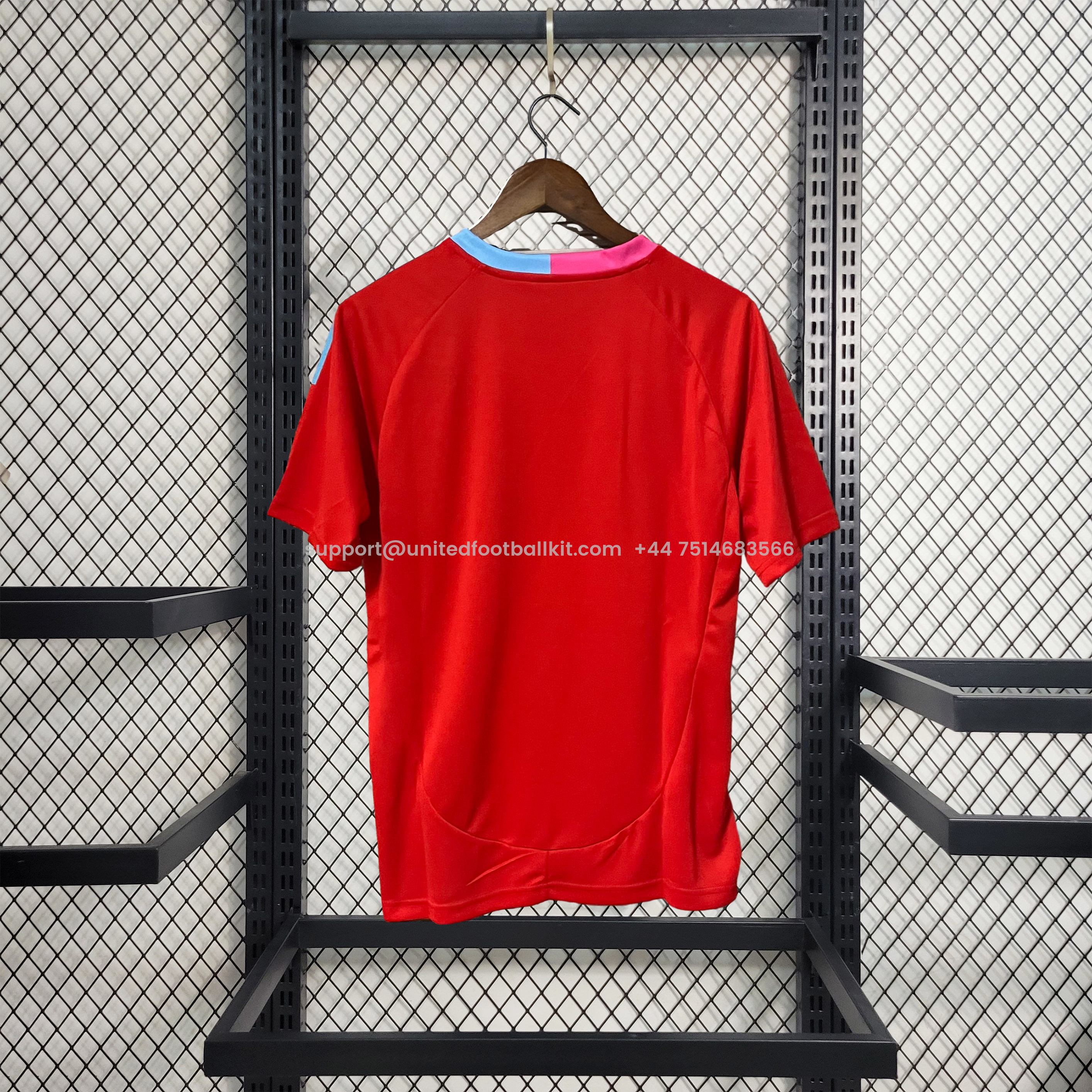 Unitedfootballkit.com | INT M.A.M 24-25 Pink Red Leaves Special Edition Jersey - Fans Version -Customize Name, Number and Patch | Worldwide Shipping