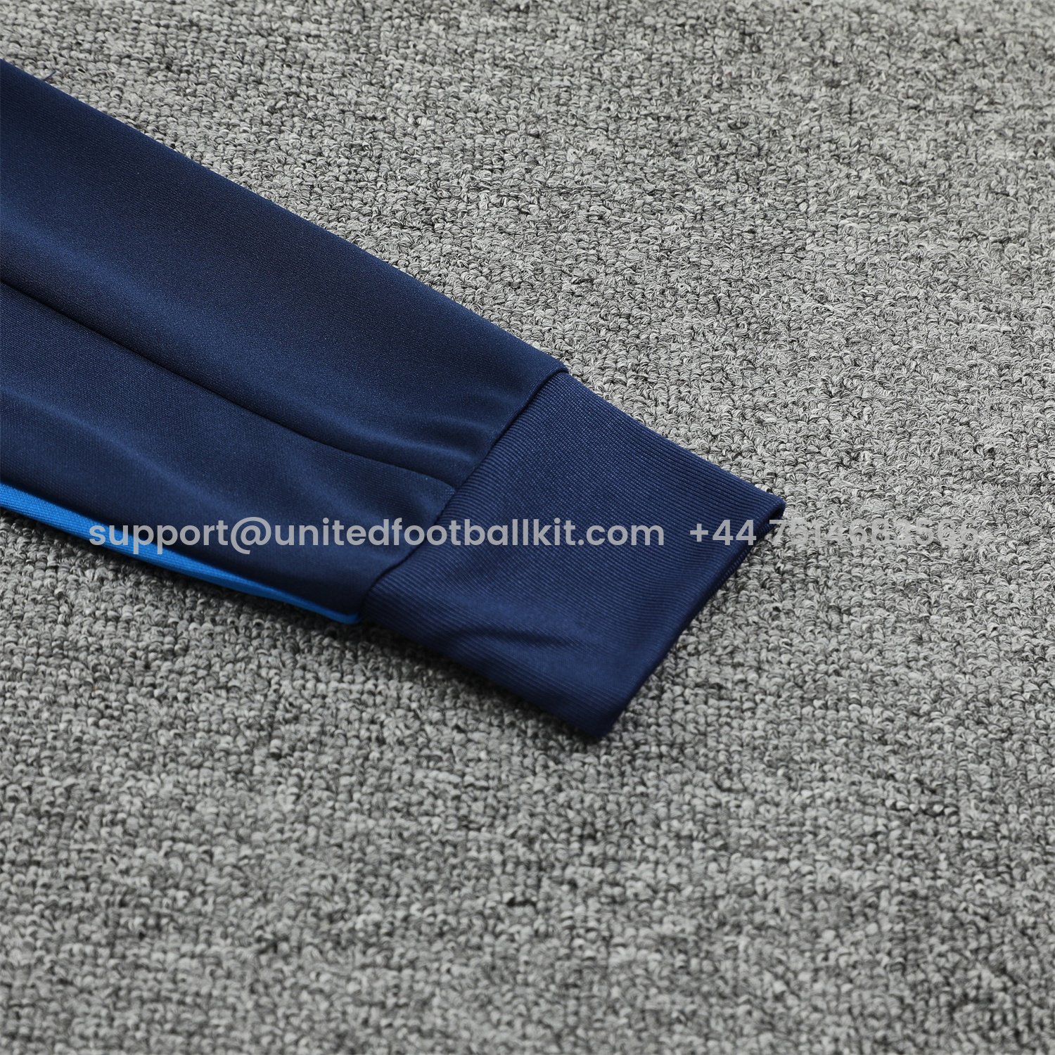 Unitedfootballkit.com | C.H.E.L.S.E.A 24-25 Training Hoodie Set - Deep Blue Hoodie and Pants -Customize Name, Number and Patch | Worldwide Shipping