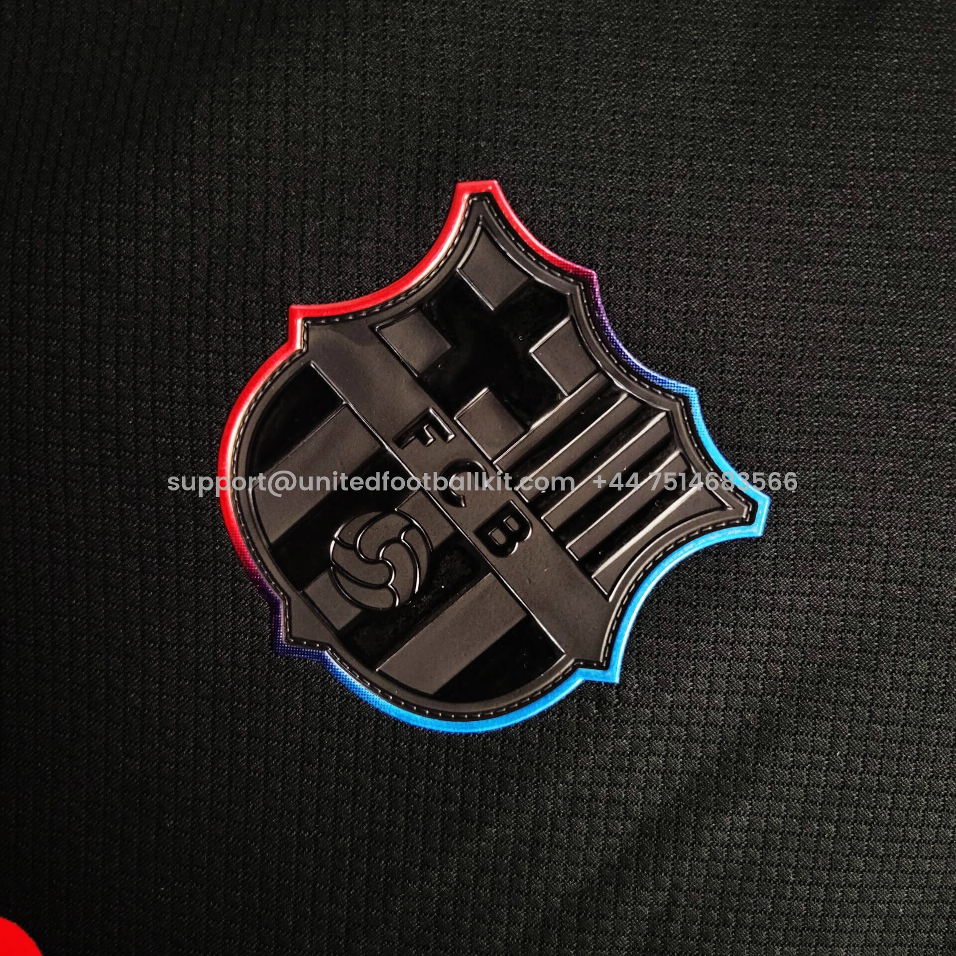 Unitedfootballkit.com | Barcelona 24-25 Away Jersey with Big Logo - Fans Version -Customize Name, Number and Patch | Worldwide Shipping