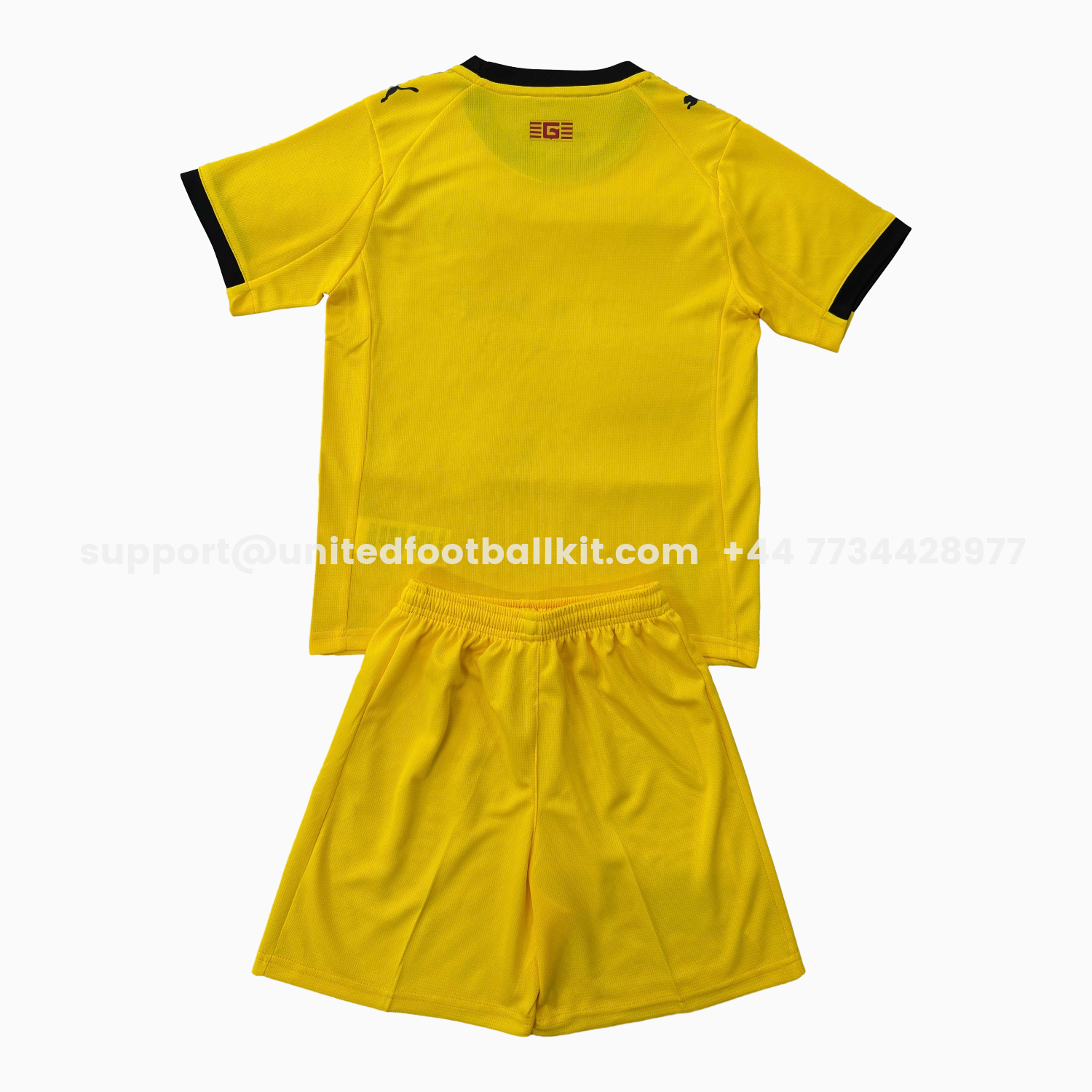 Unitedfootballkit.com | Girona 25-26 Away Kids Kit -Customize Name, Number and Patch | Worldwide Shipping