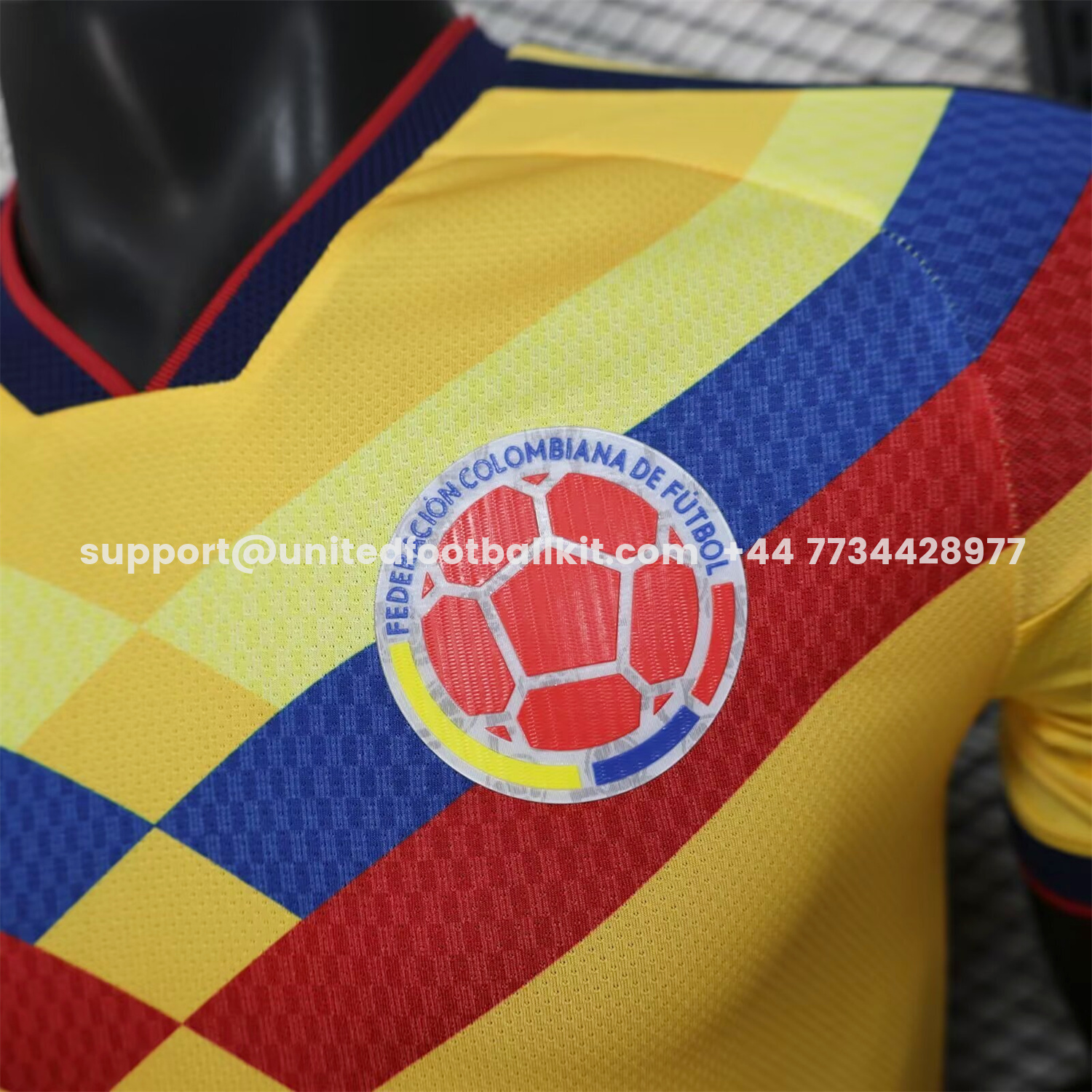Unitedfootballkit.com | Colombia 2026 Shoulder Stripes Special Jersey - Player Version -Customize Name, Number and Patch | Worldwide Shipping