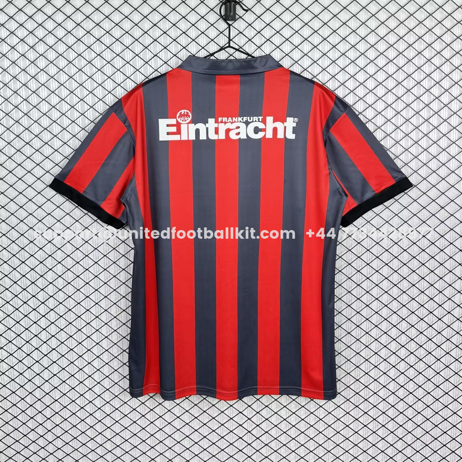 Unitedfootballkit.com | Retro Frankfurt 1991-92 Home Jersey -Customize Name, Number and Patch | Worldwide Shipping