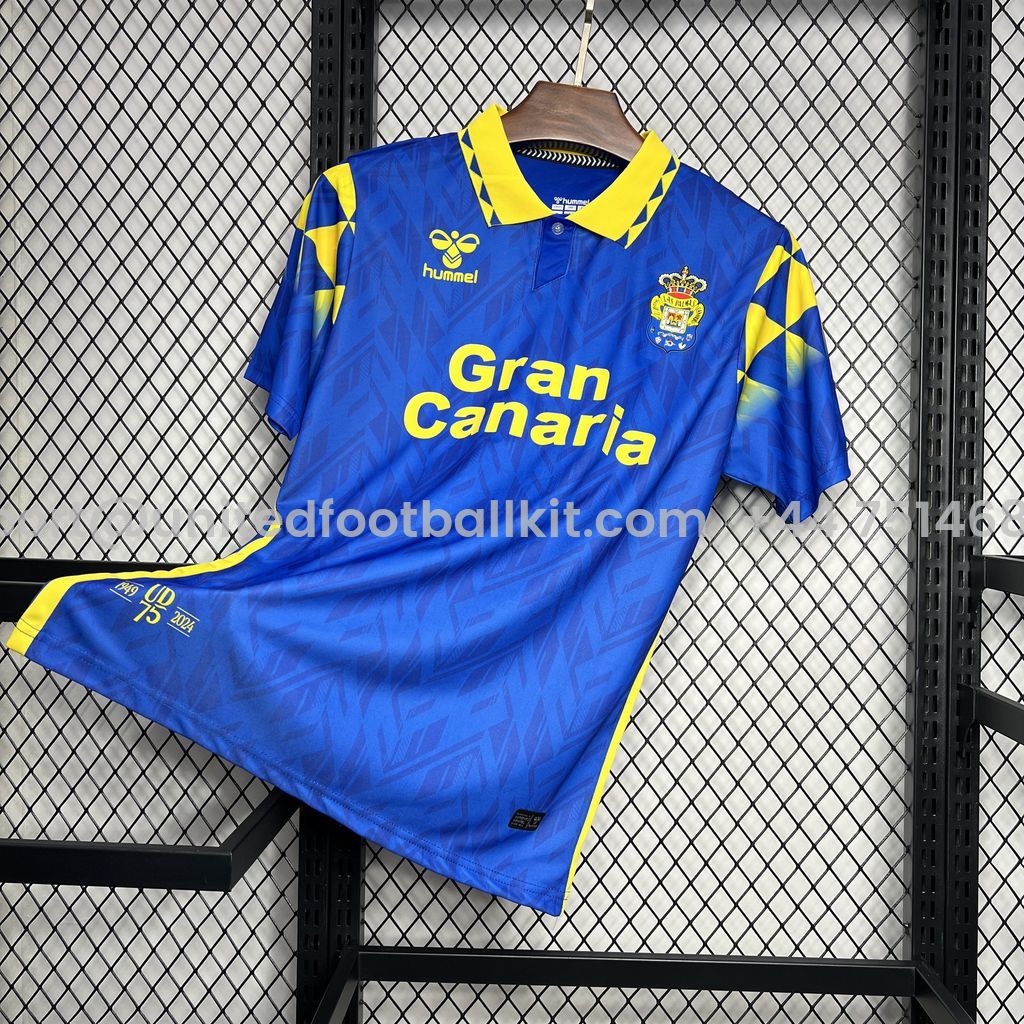 Unitedfootballkit.com | Las Palmas 24-25 Away Jersey - Fans Version -Customize Name, Number and Patch | Worldwide Shipping