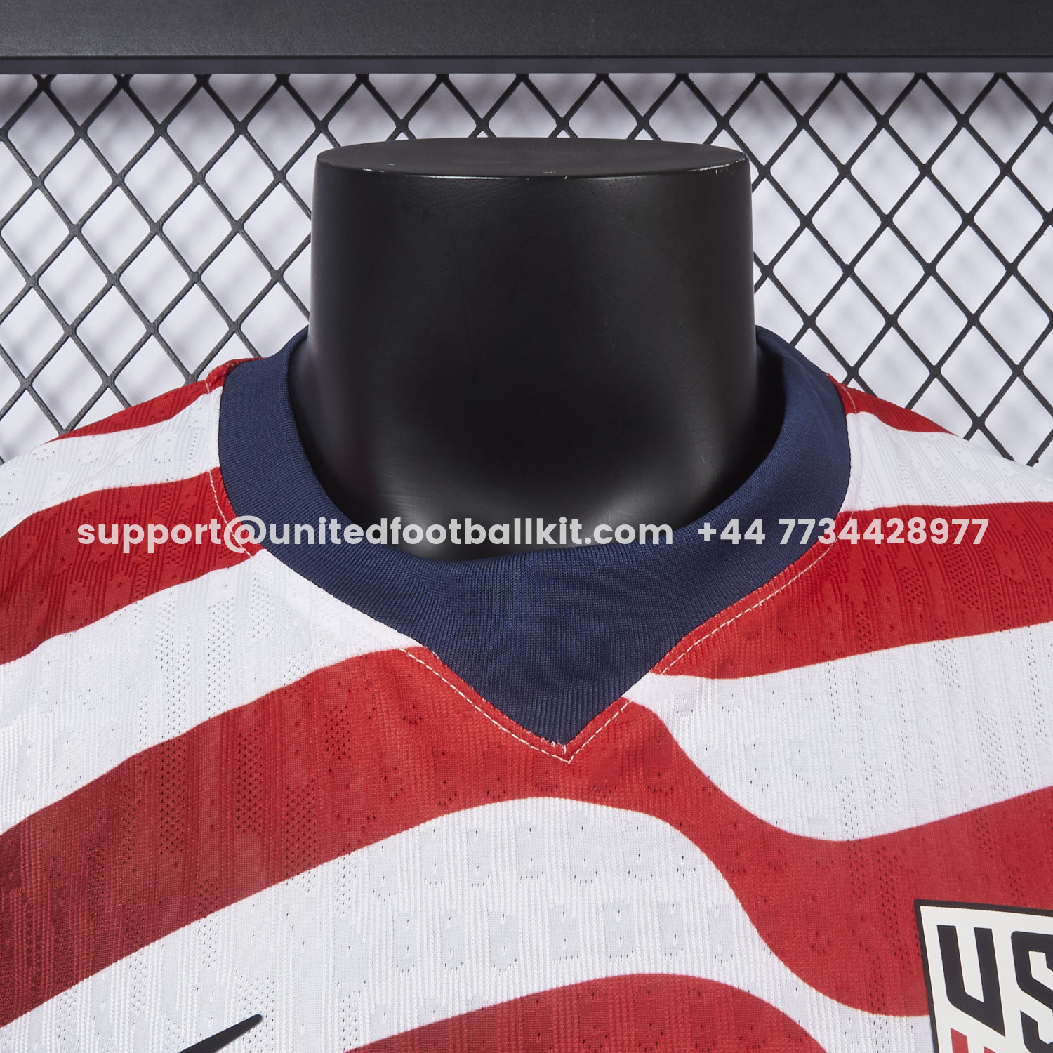 Unitedfootballkit.com | 【Stripes on Both Sides】United States USA 2026 Home Jersey - Player Version -Customize Name, Number and Patch | Worldwide Shipping