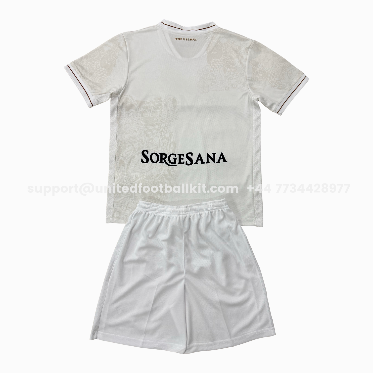 Unitedfootballkit.com | Napoli 25-26 Away Kids Kit -Customize Name, Number and Patch | Worldwide Shipping