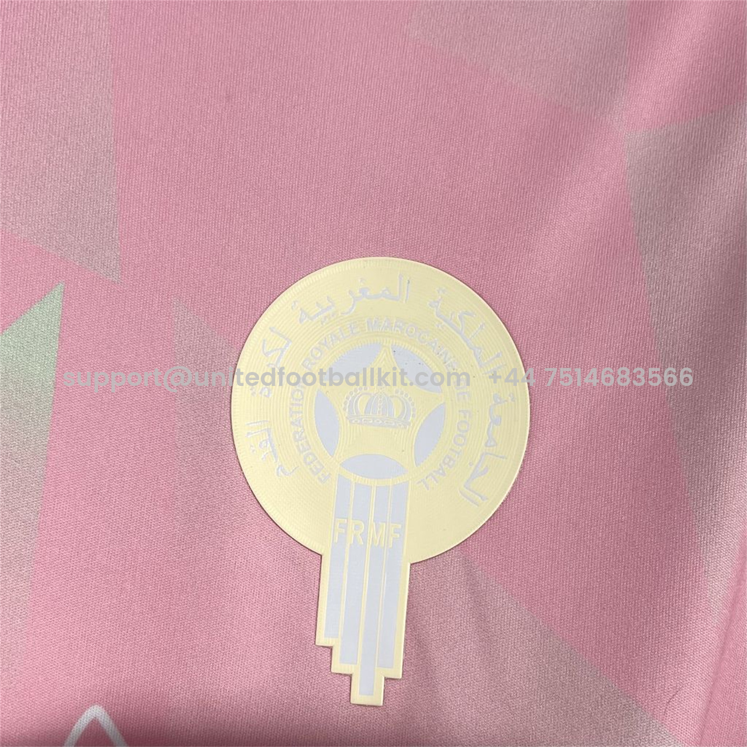 Unitedfootballkit.com | Morocco 25-26 Pink Blue Special Edition Jersey - Fans Version -Customize Name, Number and Patch | Worldwide Shipping