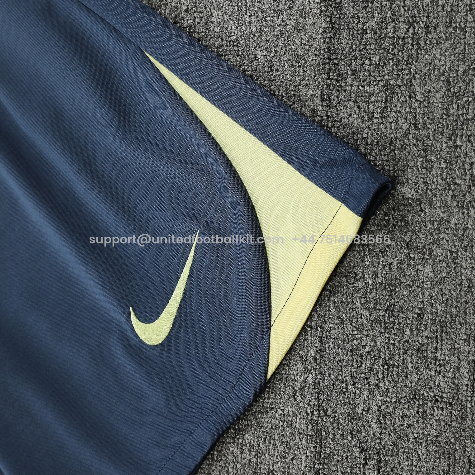 Unitedfootballkit.com | Club América 24-25 Short-Sleeve Training Set - Grey Top & Shorts -Customize Name, Number and Patch | Worldwide Shipping