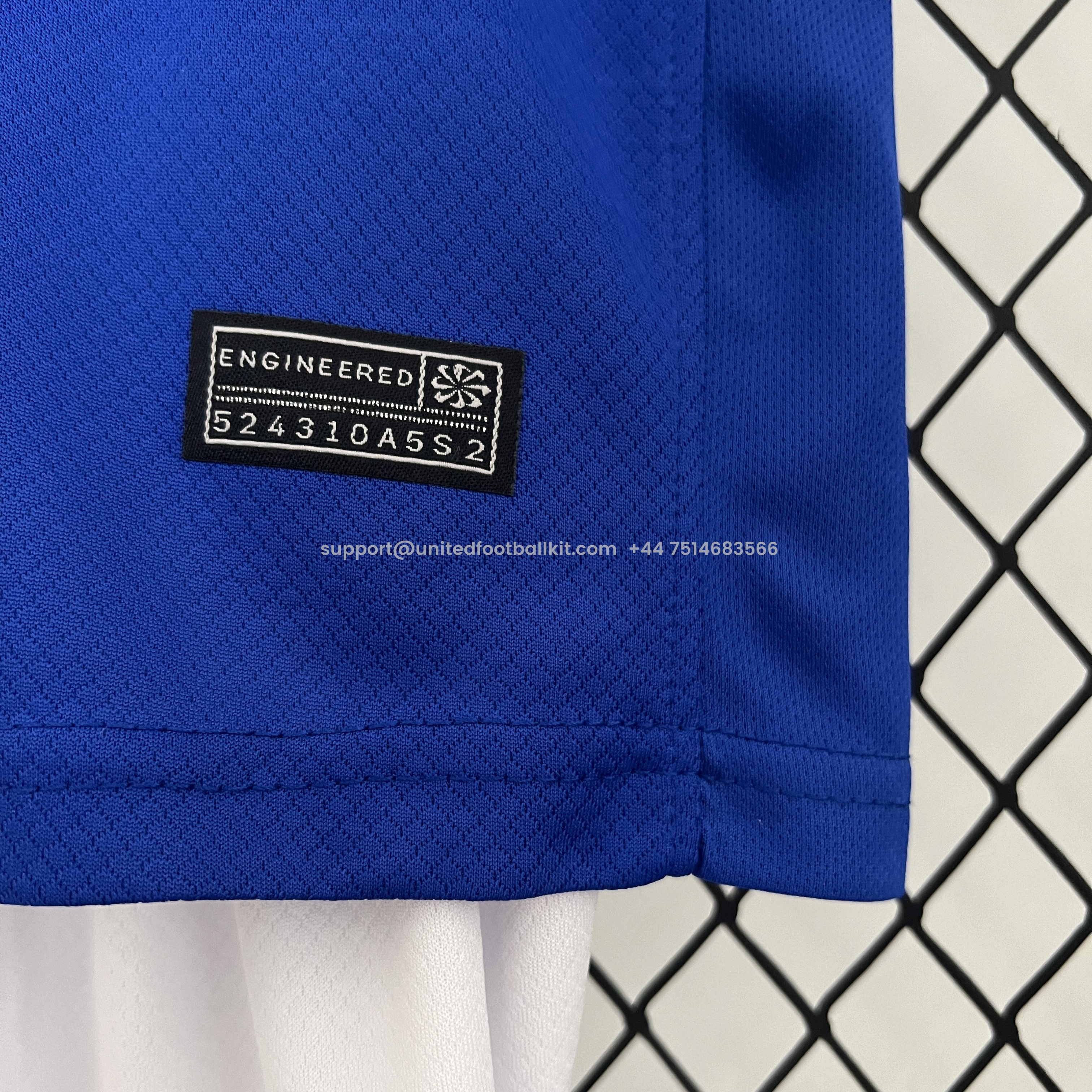 Unitedfootballkit.com | France 2024 Home Stadium Kids Kit -Customize Name, Number and Patch | Worldwide Shipping