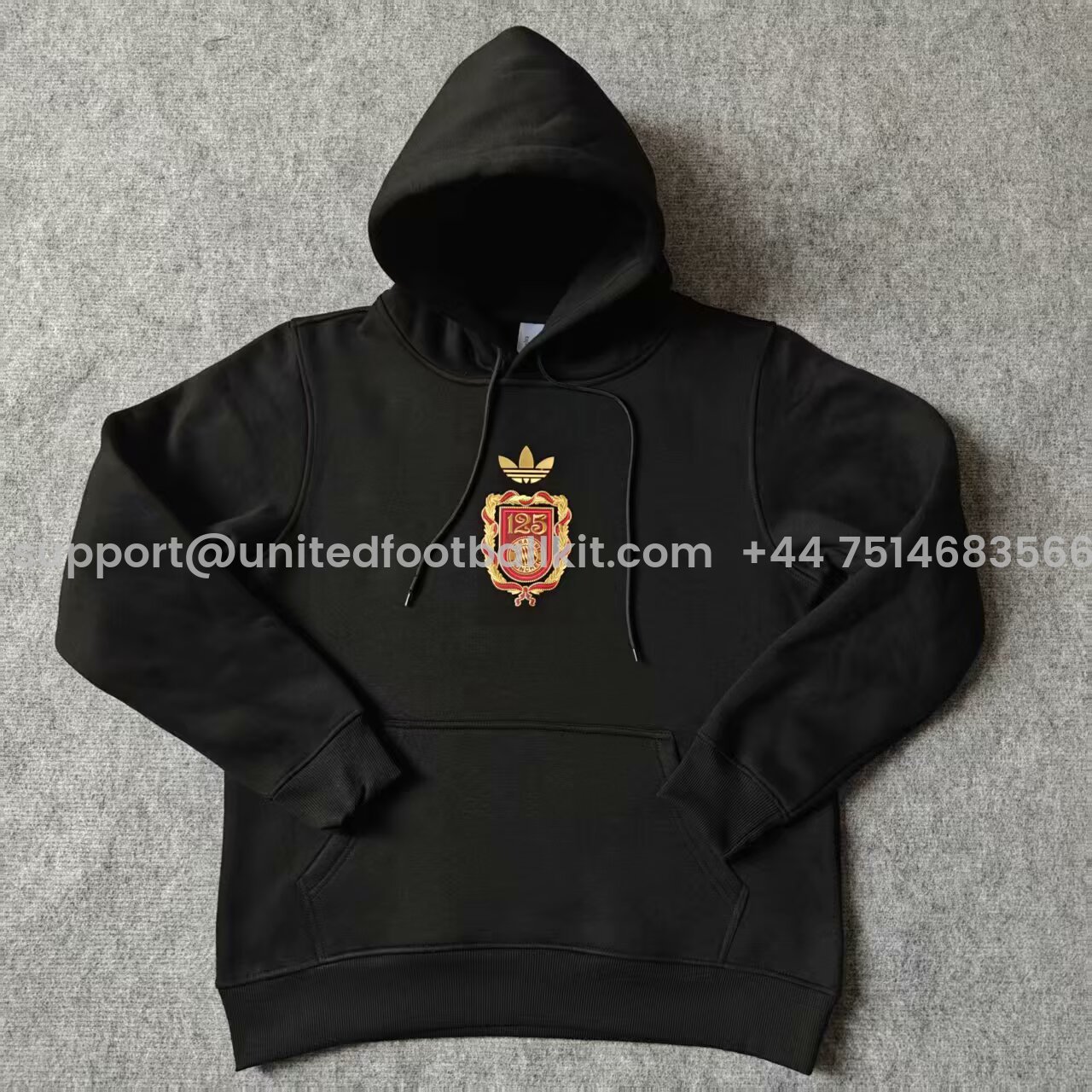 Unitedfootballkit.com | Bayern Munich 2025 125th Anniversary Unisex Pullover Hoodie -Customize Name, Number and Patch | Worldwide Shipping