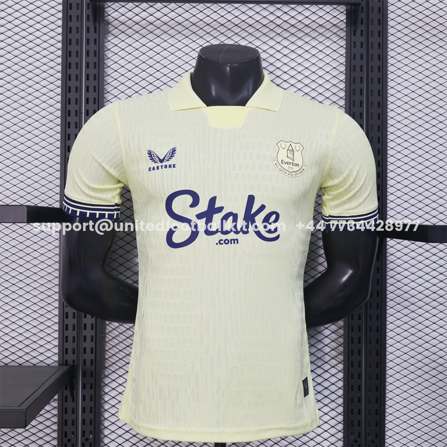 Unitedfootballkit.com | Everton 25-26 Away Jersey - Player Version -Customize Name, Number and Patch | Worldwide Shipping