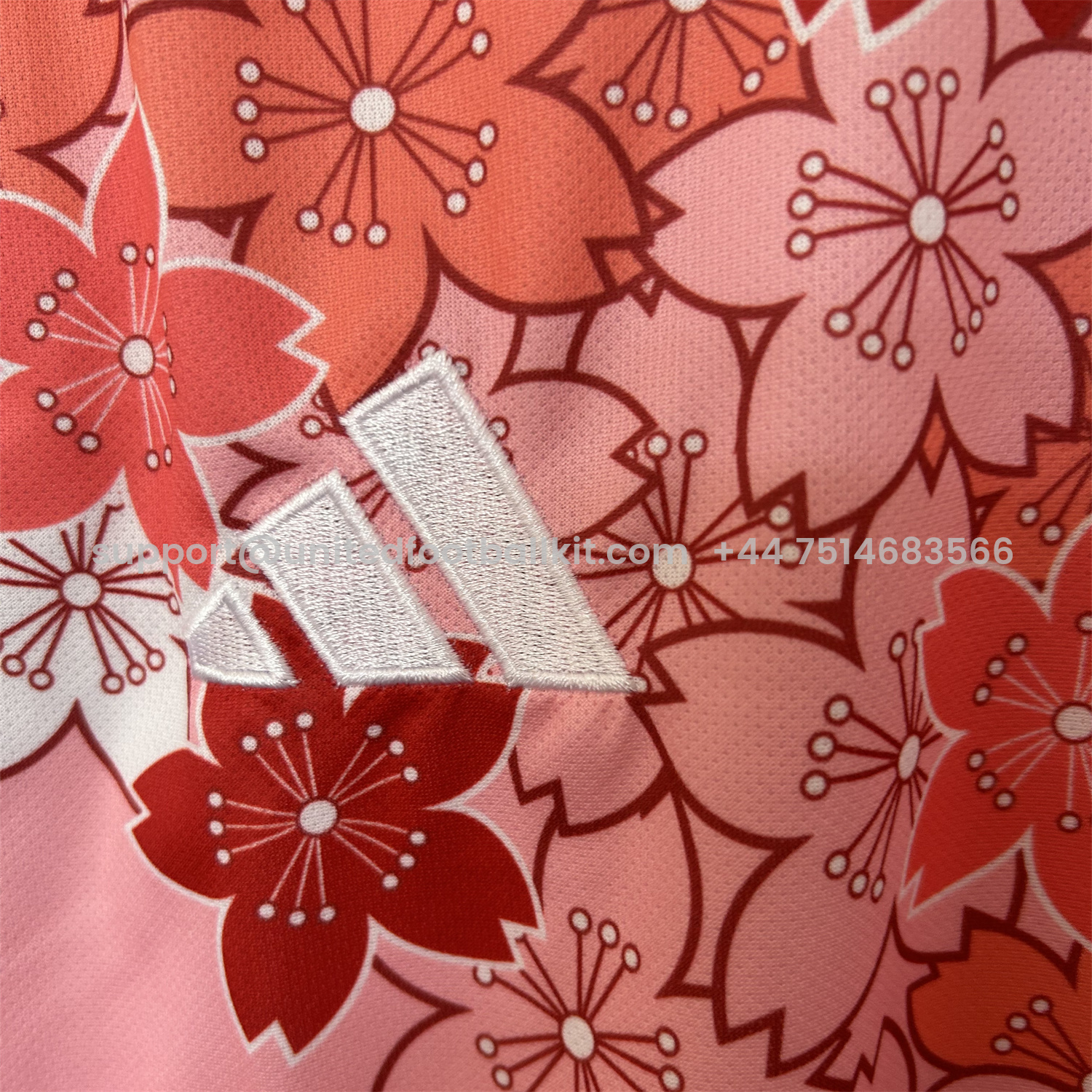 Unitedfootballkit.com | Japan 25-26 Red & Pink Flowers Special Edition Jersey - Fans Version -Customize Name, Number and Patch | Worldwide Shipping