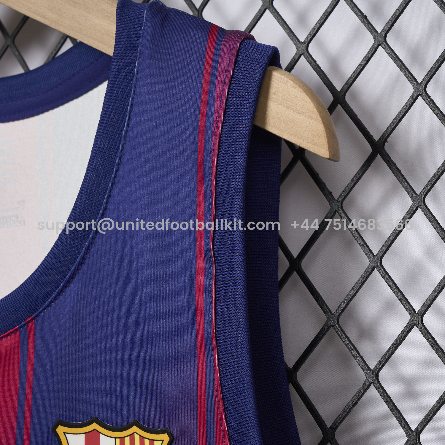 Unitedfootballkit.com | Women's Barcelona 25-26 Home Yoga Vest -Customize Name, Number and Patch | Worldwide Shipping