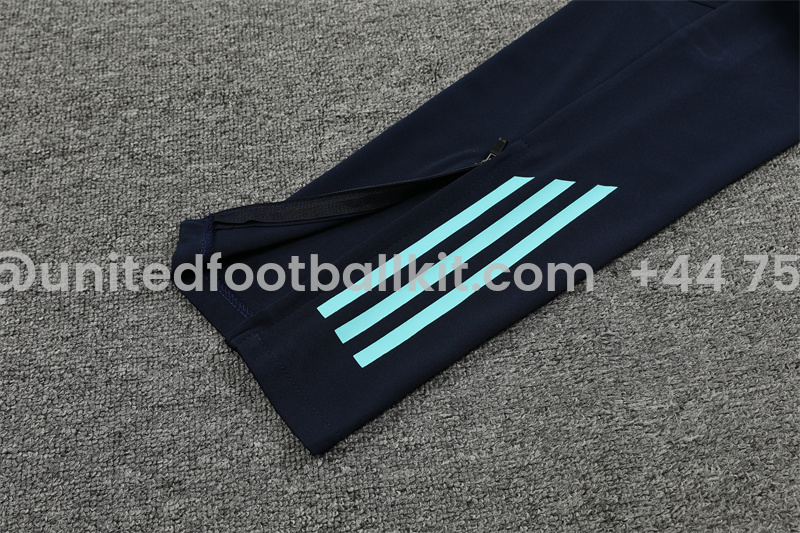 Unitedfootballkit.com | Real Madrid 24-25 Long Sleeve Training Set - Light Green -Customize Name, Number and Patch | Worldwide Shipping