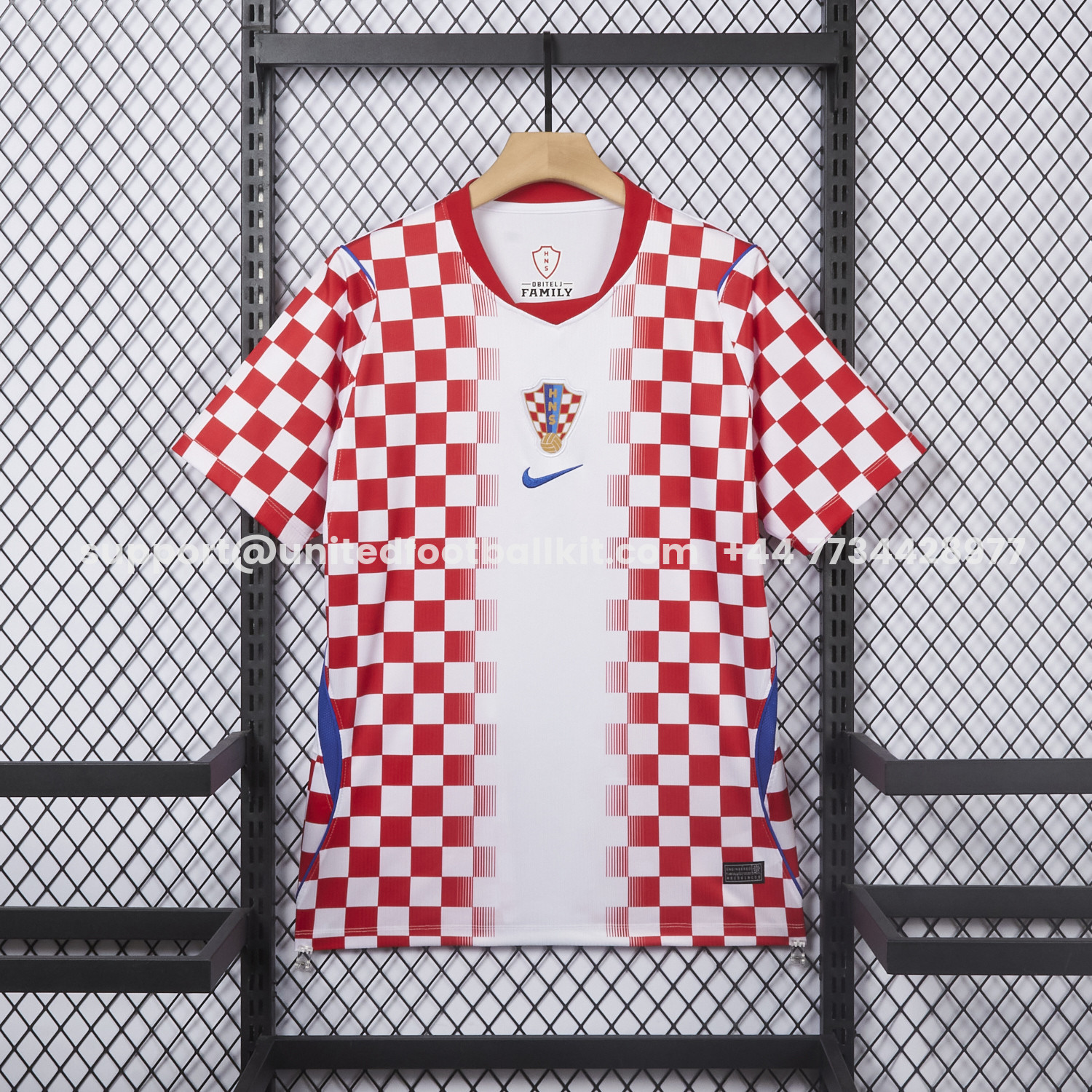 Unitedfootballkit.com | Croatia 2026 Home White And Red Jersey - Fans Version -Customize Name, Number and Patch | Worldwide Shipping