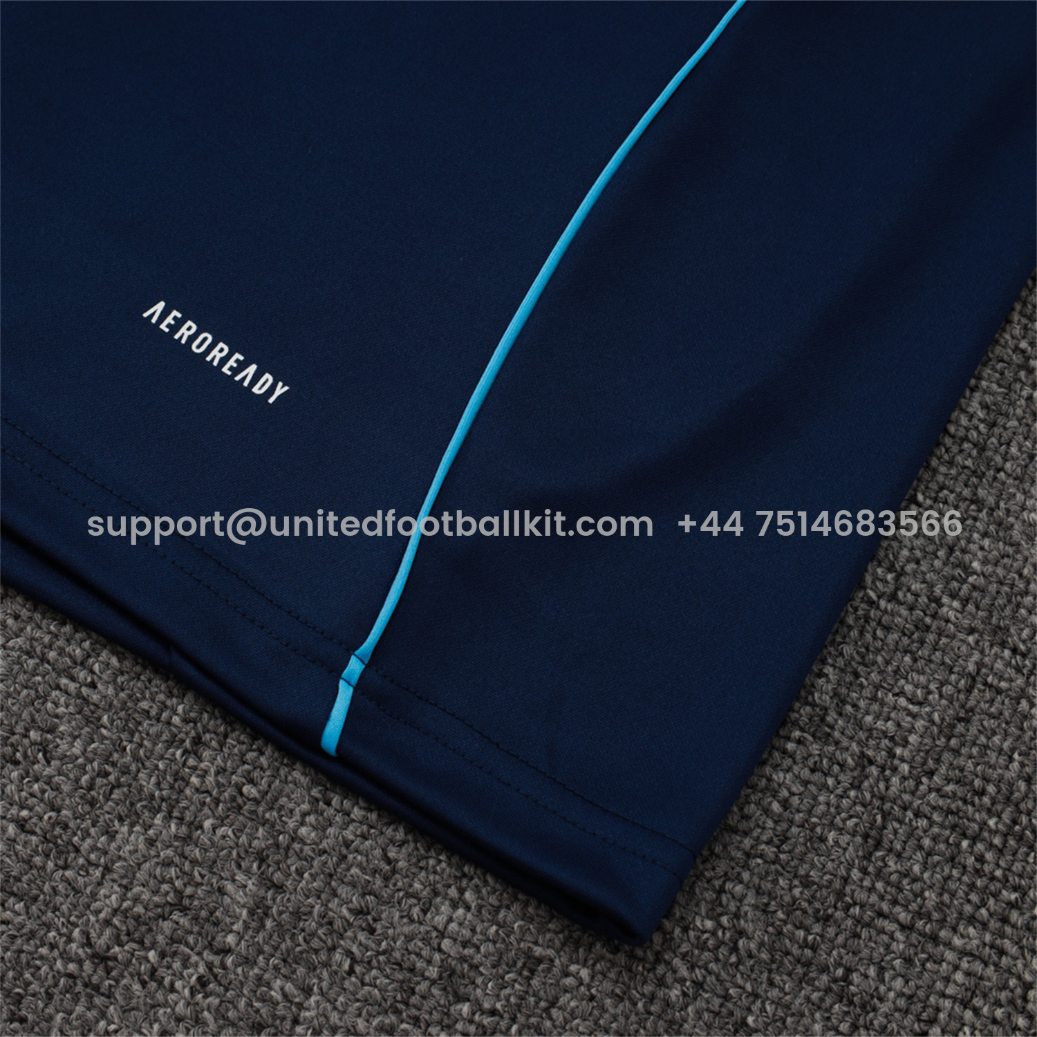 Unitedfootballkit.com | Arsenal 25-26 Long Sleeve Training Set - Deep Blue -Customize Name, Number and Patch | Worldwide Shipping