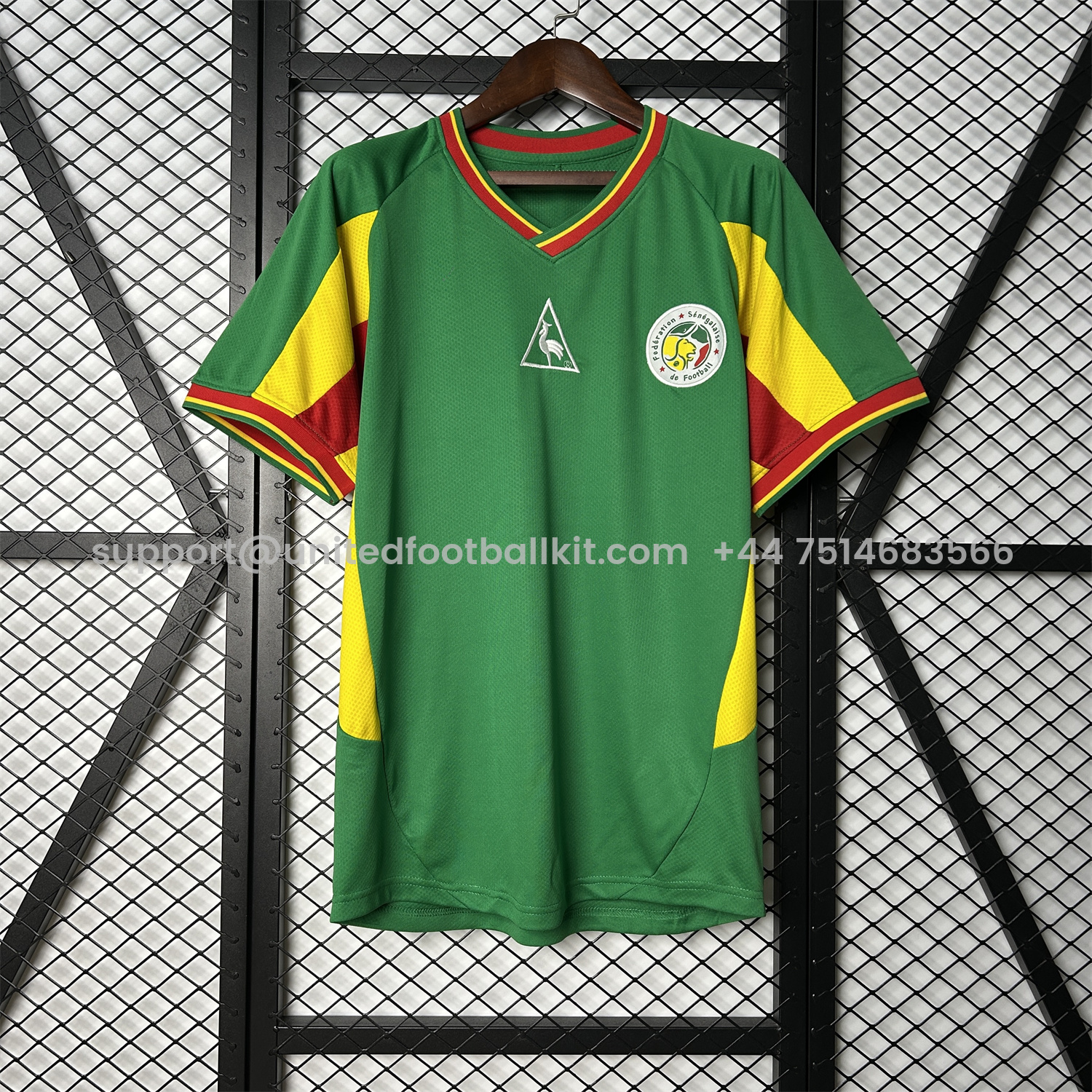 Unitedfootballkit.com | Retro Senegal 2002 Away Jersey -Customize Name, Number and Patch | Worldwide Shipping