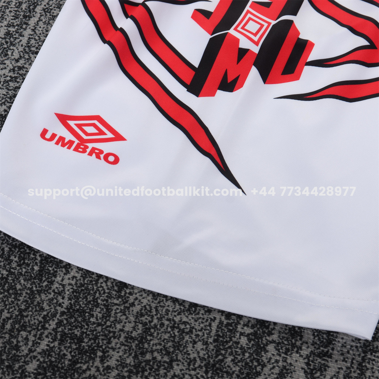 Unitedfootballkit.com | Retro Manchester United 92-94 Home Kids Kit -Customize Name, Number and Patch | Worldwide Shipping