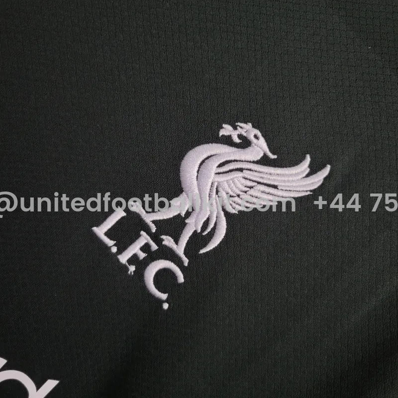 Unitedfootballkit.com | Liver.pool 24-25 Away Jersey - Fans Version -Customize Name, Number and Patch | Worldwide Shipping