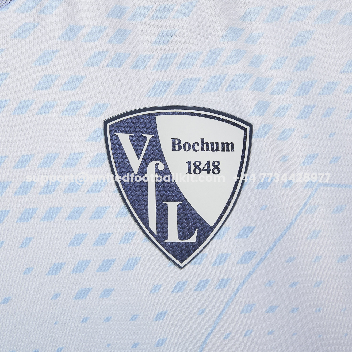 Unitedfootballkit.com | VfL Bochum 25-26 Away White Jersey - Fans Version -Customize Name, Number and Patch | Worldwide Shipping