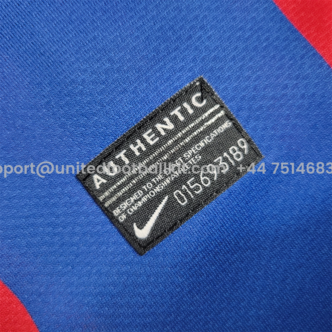 Unitedfootballkit.com | Retro Barcelona 10-11 Home Stadium Jersey -Customize Name, Number and Patch | Worldwide Shipping