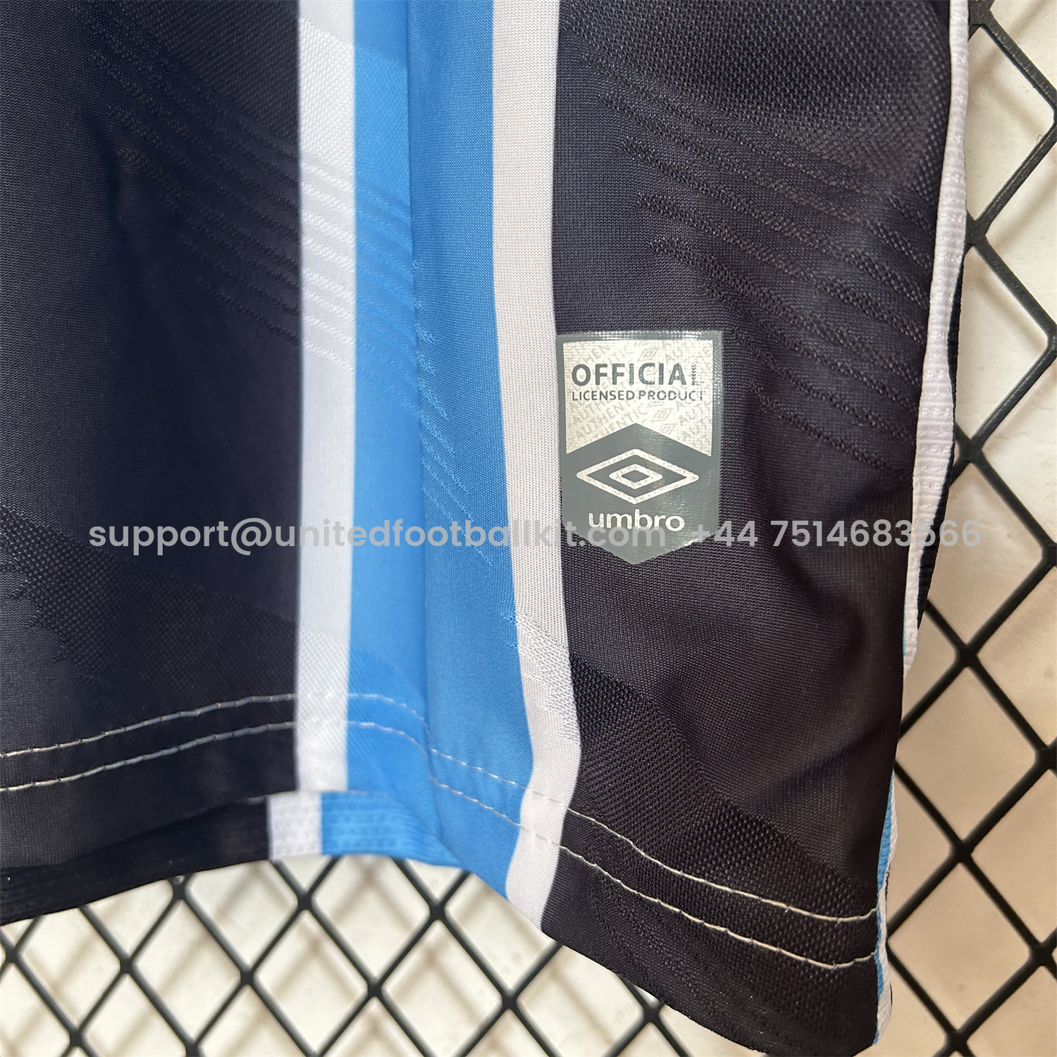 Unitedfootballkit.com | Gremio 25-26 Home Jersey - Fans Version -Customize Name, Number and Patch | Worldwide Shipping