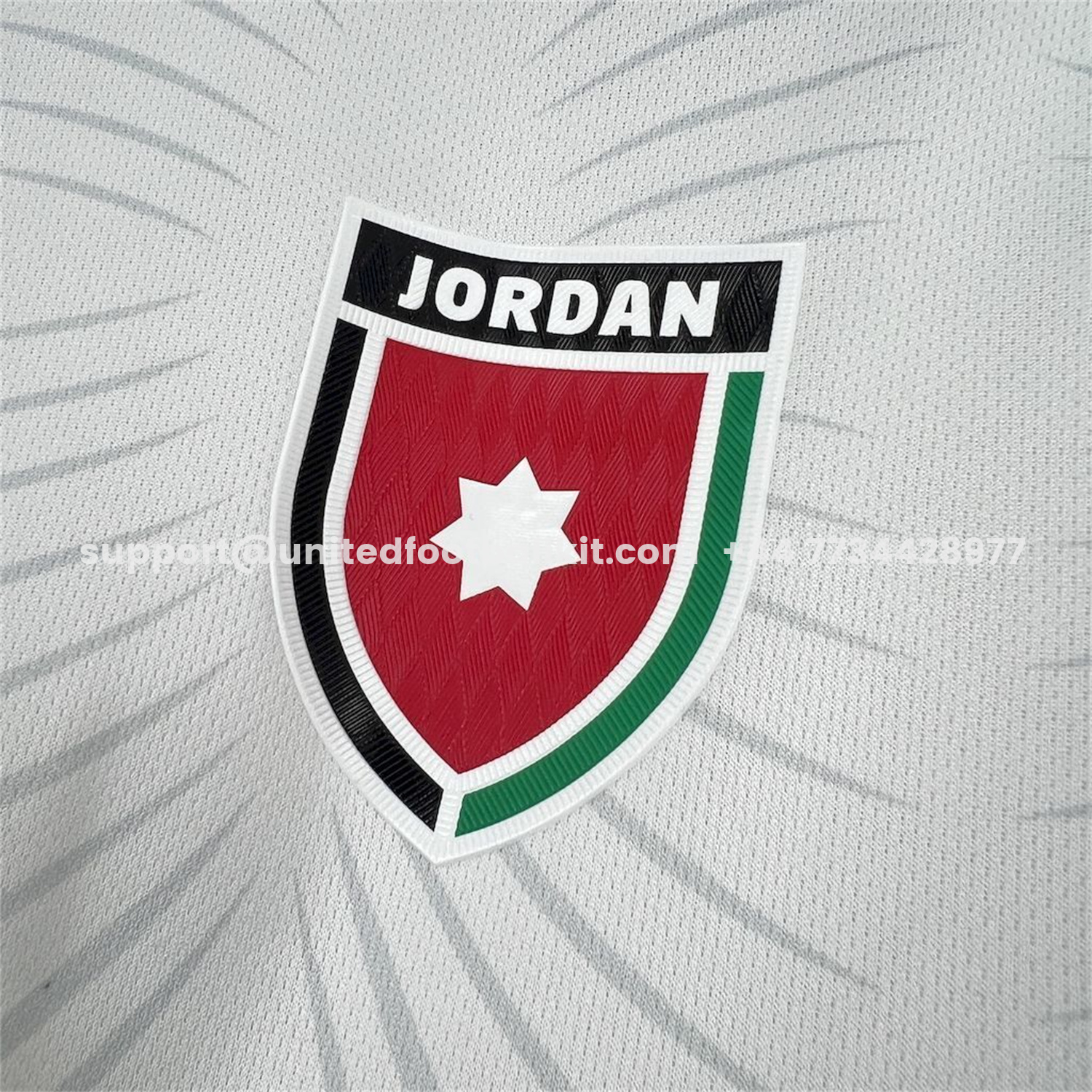 Unitedfootballkit.com | Jordan 2026 Home White Jersey - Fans Version -Customize Name, Number and Patch | Worldwide Shipping