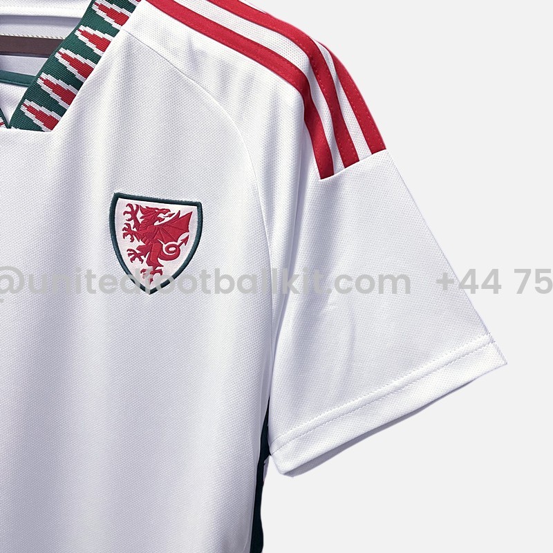 Unitedfootballkit.com | Wales 22-23 Away Stadium Jersey - Fans Version -Customize Name, Number and Patch | Worldwide Shipping
