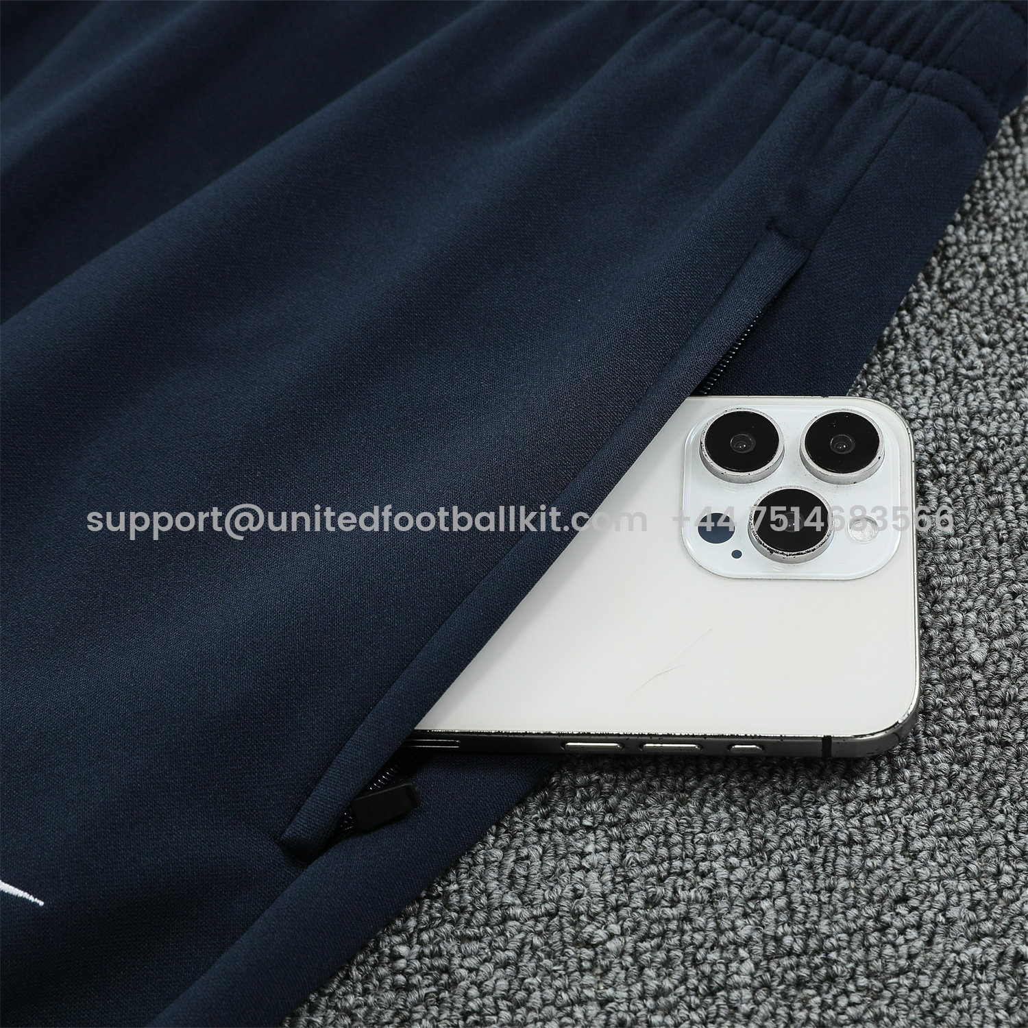 Unitedfootballkit.com | C.H.E.L.S.E.A 25-26 POLO Short-Sleeve Training Set - Blue Top and Deep Blue Pants -Customize Name, Number and Patch | Worldwide Shipping