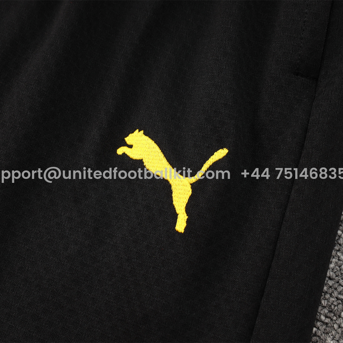 Unitedfootballkit.com | Dortmund 24-25 Long Sleeve Training Set - Player Version - Yellow -Customize Name, Number and Patch | Worldwide Shipping