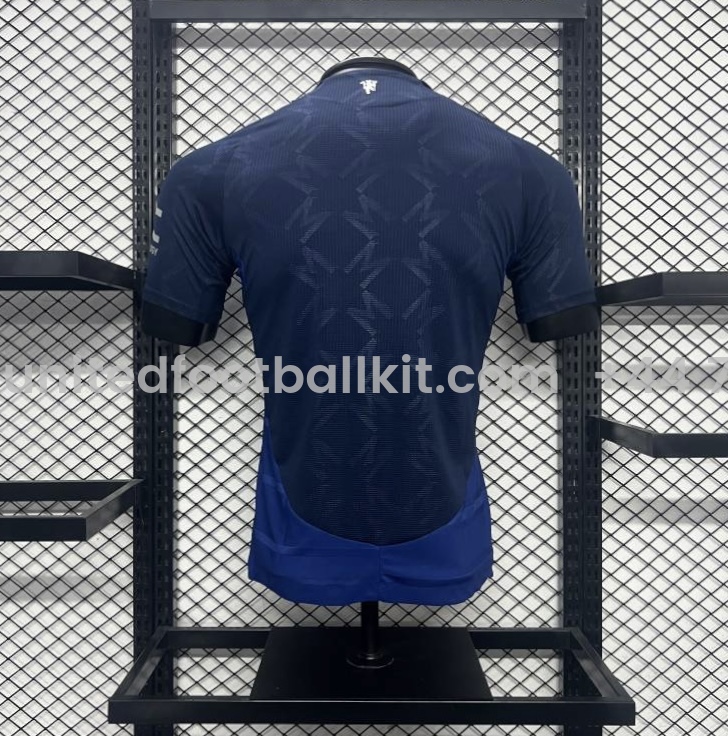 Unitedfootballkit.com | Manchester United 24-25 Away Jersey - Player Version -Customize Name, Number and Patch | Worldwide Shipping