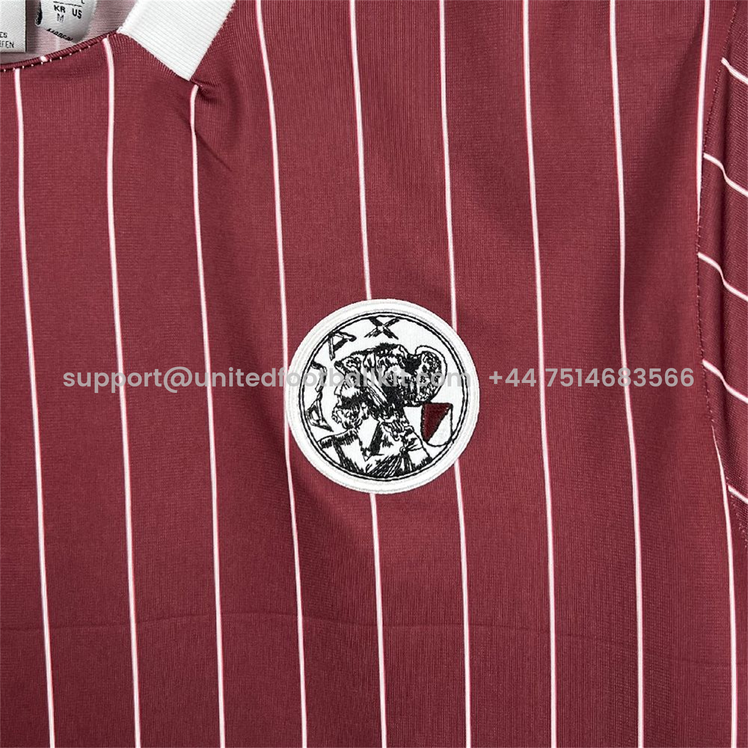 Unitedfootballkit.com | Ajax 25-26 Icon Range Travel Special Edition Red Jersey - Fans Version -Customize Name, Number and Patch | Worldwide Shipping