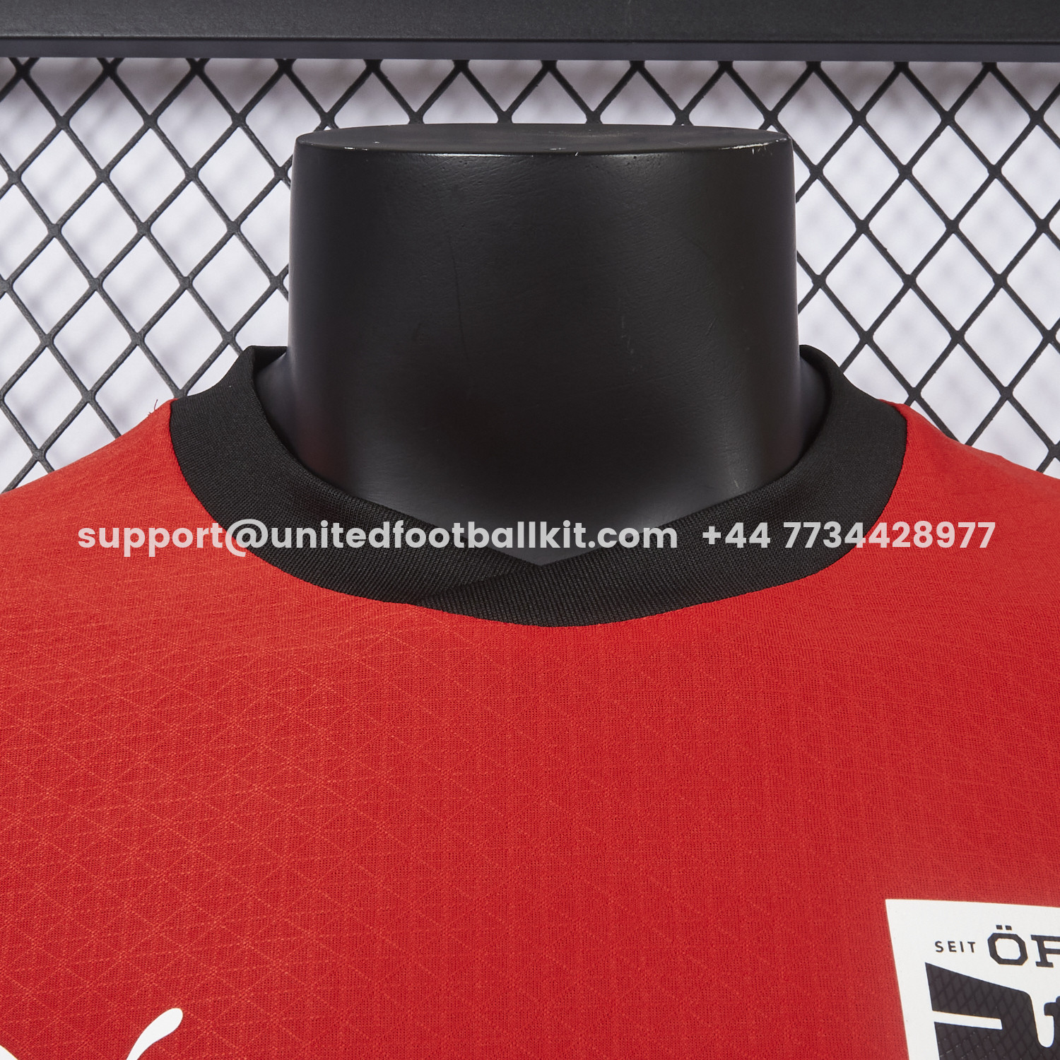 Unitedfootballkit.com | Austria 2026 Home Red Jersey - Player Version -Customize Name, Number and Patch | Worldwide Shipping