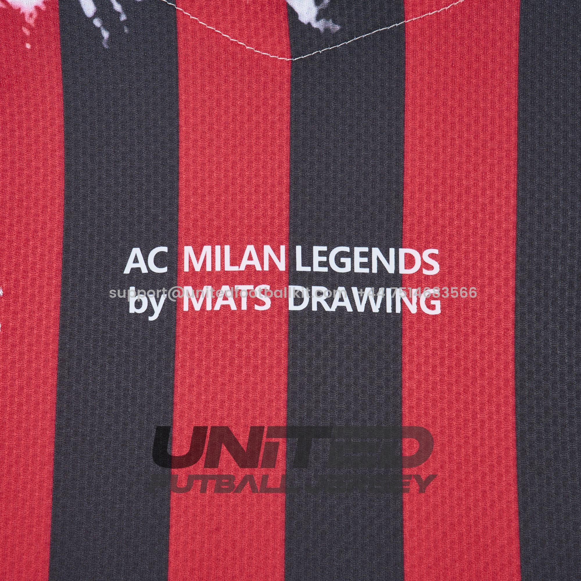 Unitedfootballkit.com | Retro AC Milan 22-23 Legendary Stars Special Edition Jersey - Fans Version -Customize Name, Number and Patch | Worldwide Shipping