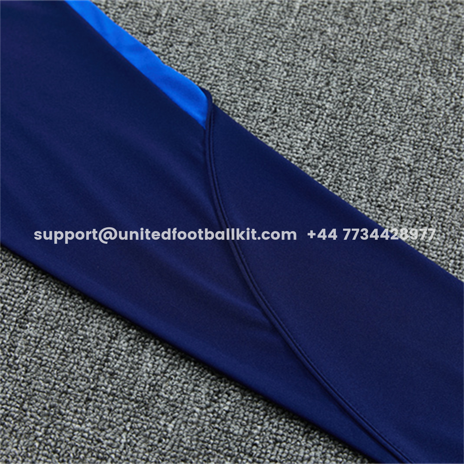 Unitedfootballkit.com | Inter Milan 26-27 Kids Long Sleeve Training Set - Royal Blue Top & Royal Blue Pants -Customize Name, Number and Patch | Worldwide Shipping