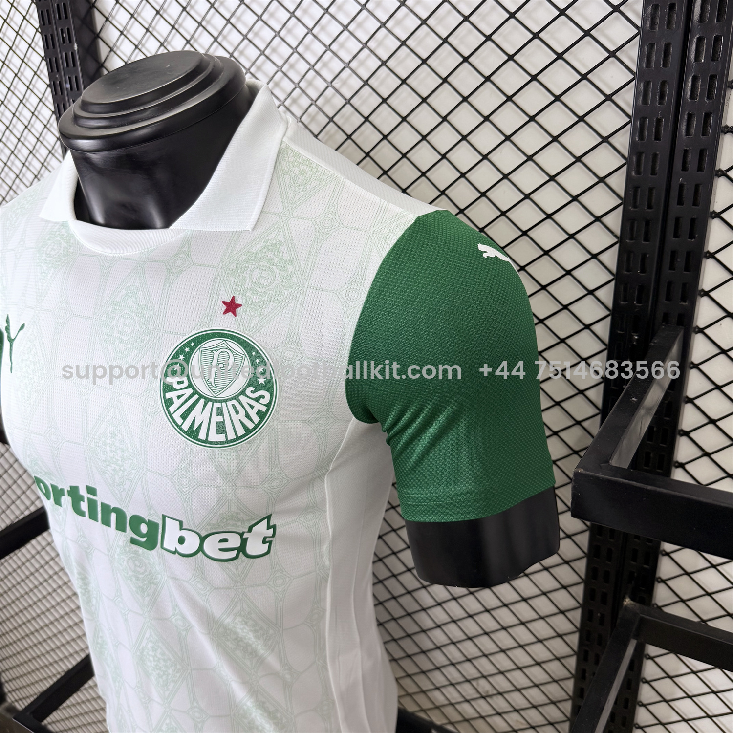 Unitedfootballkit.com | Palmeiras 2025-26 Away Jersey - Player Version -Customize Name, Number and Patch | Worldwide Shipping