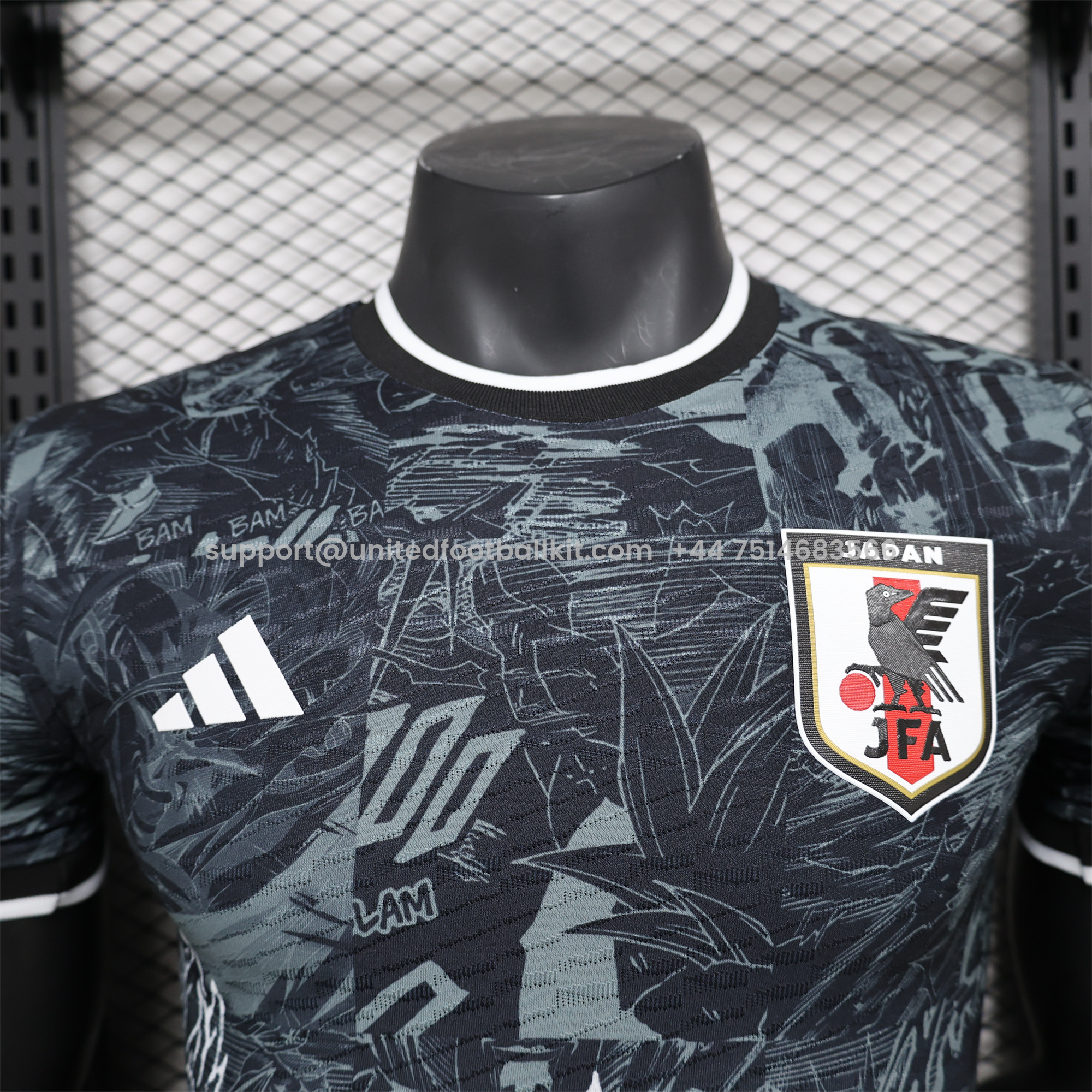 Unitedfootballkit.com | Japan 2024 Bejīta Stroke Special Edition Jersey - Player Version -Customize Name, Number and Patch | Worldwide Shipping