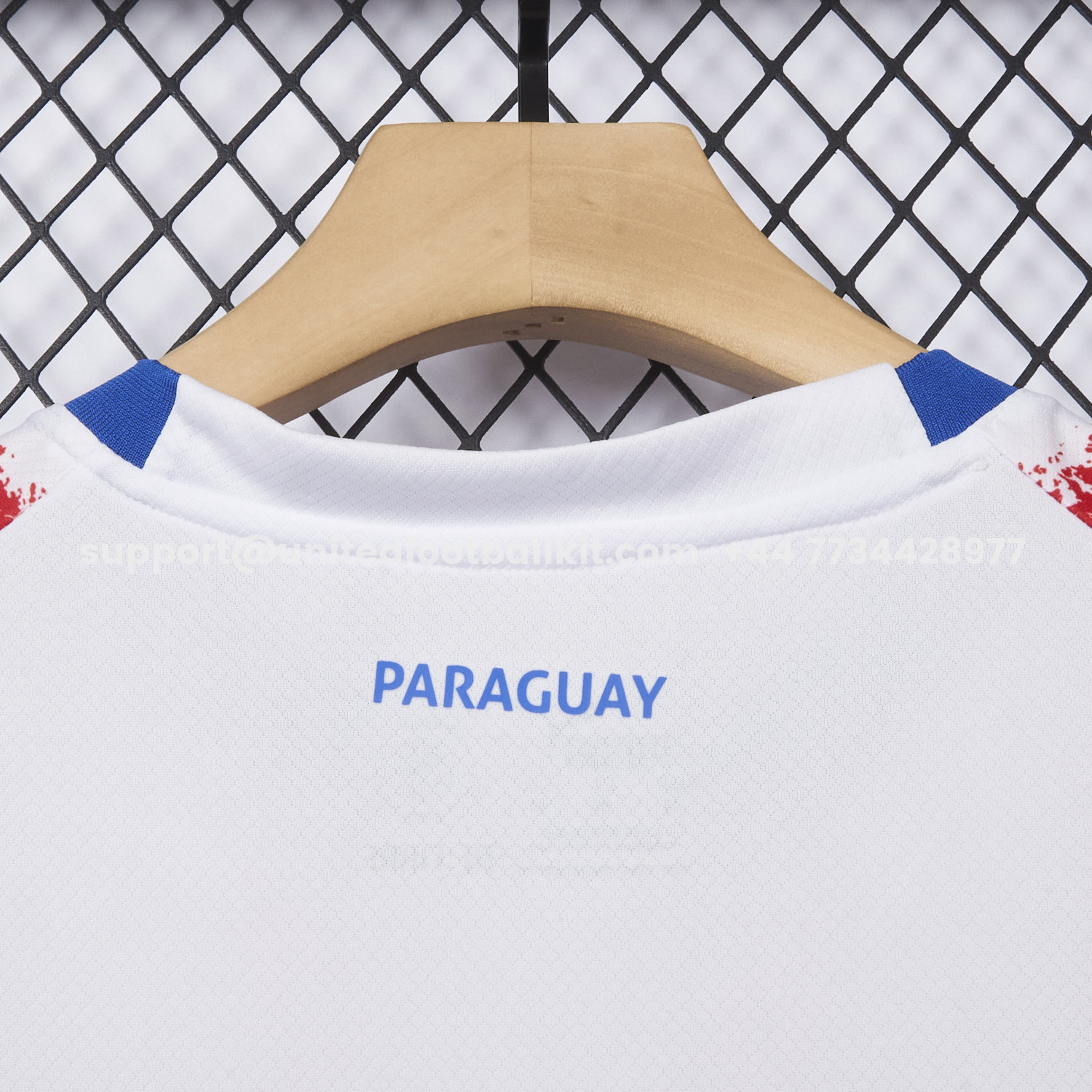 Unitedfootballkit.com | Paraguay 2026 Home Jersey - Fans Version -Customize Name, Number and Patch | Worldwide Shipping