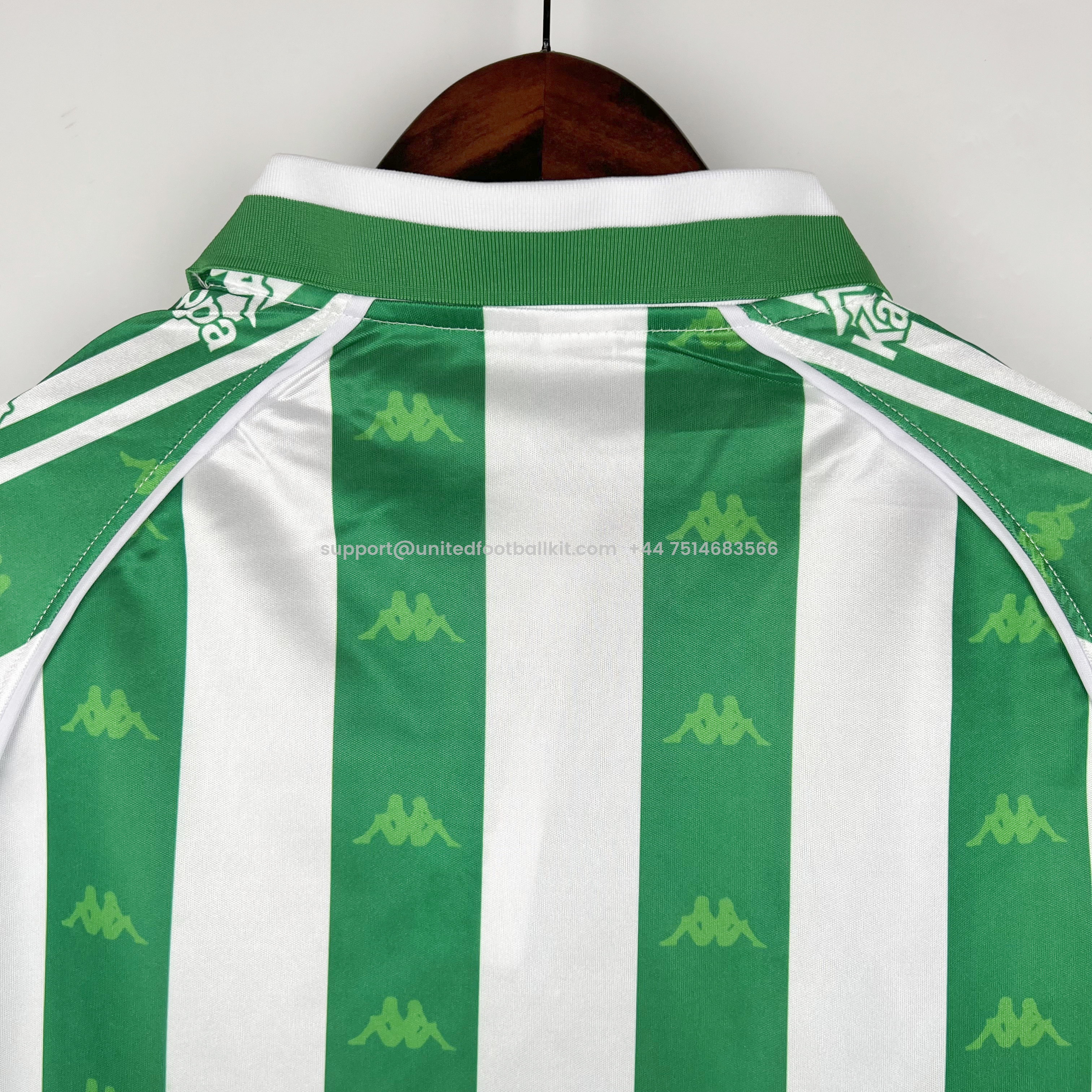 Unitedfootballkit.com | Retro Real Betis 1995-97 Home Stadium Jersey -Customize Name, Number and Patch | Worldwide Shipping